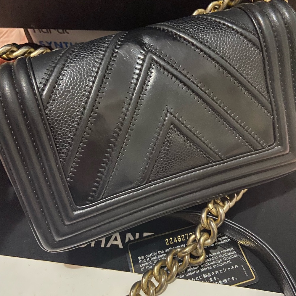 Chanel boy small size - Picture 11 of 17